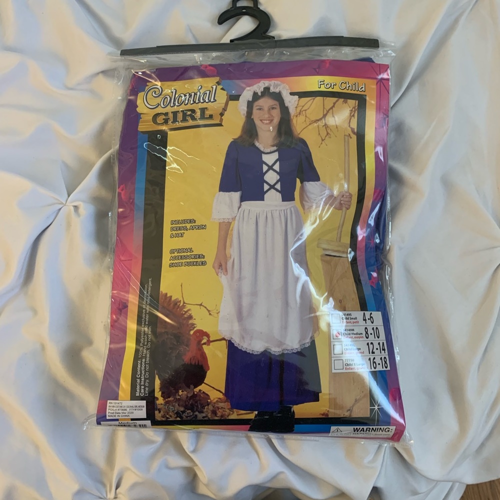 Colonial girl costume